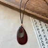 Nuevo Sombrero de Larga Cadena Estilo Zen Chino Collar para Mujer Cadena de Suéter Estilo Étnico Retro Accesorios Bohemios