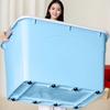 Caja de Almacenamiento de Plástico Extra Grande Caja de Almacenamiento para Edredones Caja de Almacenamiento para Juguetes Caja de Almacenamiento para Ropa para Mudanza Caja para Coche