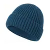 Gorro de Punto de Hilo Retorcido de Terciopelo de Conejo Personalizado para Hombre y Mujer Estilo Coreano Versátil de Invierno para Esquiar Engrosado Cálido Gorro de Lana