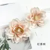 Tecido de Pelo Sintético Flor de Lótus Cabeça DIY Adorno de Cabeça Grampo de Cabelo Flor Lótus Material Acessórios Salão de Casamento Parede de Flores Arranjo de Flores Fotografia