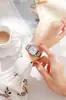 Nueva cadena transfronteriza Reloj de Mujer de moda simple elegante pequeño reloj de pulsera correa de acero Reloj de Mujer