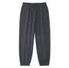 Calça Jogger Lisa Solta Outono/Inverno 2025 para Jovens Calça de Moletom Casual Engrossada para Meninos Calça Esportiva Infantil