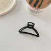 Mini Presilha de Garra Compacta de Metal Preto Presilha Tubarão Acessório de Cabelo Personalizado para Rabo de Cavalo na Nuca Ornamento de Cabelo Versátil