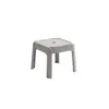 Banqueta Quadrada Macia Acolchoada para Sala de Estar e Sala de Jantar em Casa, Banqueta Quadrada Macia Acolchoada Espessa, Simples e Luxuosa, Empilhável Baixa