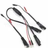 Enchufe para Remolque de Coche Americano Línea de Remolque 1 a 2 Enchufe SAE de Dos Núcleos Cable de Alimentación para Coche Línea Conector 1 Punto 2