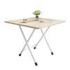 Mesa dobrável mesa de jantar retangular simples casa pequeno apartamento jantar mesa redonda aluguel barraca simples portátil ao ar livre