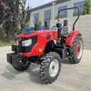 Tractor Pequeño de Cuatro Ruedas Luoyang Wannianhong 504, Tractor Multifuncional de Tracción en las Cuatro Ruedas para Rotocultivo y Trituración de Suelo para Zonas Montañosas y de Colinas