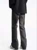 Jeans Bootcut de Primavera y Otoño para Niños, Pantalones Casuales Rectos Sueltos 2025 Nuevos Pantalones Largos Retro Americanos para Hombre