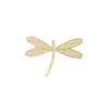 Broche Completo de Libélula Fofo Japonês Feminino de Alta Qualidade Exquisito Pino Anti-luz Cartão de Agulha de Gola Acessórios para Cardigã Terno