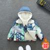 Chaquetas de Invierno Acolchadas de Algodón para Niños, Chaquetas Acolchadas de Algodón Espesado de Terciopelo, Ropa Nueva para Niños Pequeños y Medianos 2025, Chaquetas Acolchadas de Algodón para Niños, Modernas
