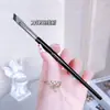 Foice Eyeliner Brush Flat Befred Blade Eyeliner Brush Eye Face Down to Silkworm Brush Eyebrow Brush Eye Makeup Brush Portátil