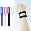 Fornecido Diretamente pelo Fabricante, Munhequeira Esportiva com Osso do Rádio e Ulna Expostos com Faixa Elástica para Yoga, Bainha do Tendão e Uso Profissional em Badminton