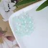 Joyería de Osmanthus Pequeño de Cuatro Pétalos Transparente como el Hielo Pulsera de Abalorios Sueltos Hecha a Mano DIY Color Macarrón de Moda