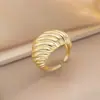 Anillo Exquisito Super Brillante de Circonita para Niñas, Lujo Accesible y Anillo de Apertura Ajustable de Gama Alta, Baño de Oro Real Simple