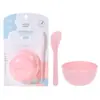 Set de Seis Piezas Lamela de Tazones y Brochas para Mascarillas Faciales Más Cucharas, Herramientas para el Cuidado de la Piel de Uso en Salón de Belleza, Set de Mascarilla de Barro 9064