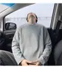 Sudadera de manga larga deconstruida estilo americano para hombre, nueva marca de moda 2026 cleanfit casual versátil cuello redondo ropa de hombre