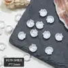 Abalorios para Uñas con Forma de Estrella de Mar y Concha Aurora Serie Océano Concha Resina Accesorios para Uñas DIY Decoración de Uñas Portátil