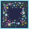 130 cm nova flor borboleta tulipa feminina outono turismo xale sarja quente lenço cachecol cachecol