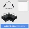 Pacote de Combinação de Design de Luz de Trilho Magnético Doméstico Sala de Estar Quarto Iluminação Sem Luz Principal Luz de Linha LED Embutida