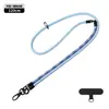 Cordón Transfronterizo para Teléfono Móvil Cruzado 8mm Cordón Tejido para Teléfono Móvil Desmontable Tres en Uno Cordón de Muñeca Cordón Anti-Pérdida