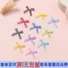 Accesorios Pequeños de Lazo, Diadema de Cinta a Cuadros de 2 Secciones, Artículos Decorativos Semi-Terminados, Pajarita, Accesorios para Corbata, Cinta Mini