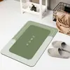 Tapetes de Banheiro Transfronteiriços, Tapetes de Banheiro Fortemente Absorventes de Água, Antiderrapantes, Absorventes de Água, Secagem Rápida e Resistentes a Manchas - Tapetes de Chão de Lama Diatomácea