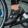 Juego de Zapatos de Bloqueo para Bicicleta de Carretera 2026, Suela Dura, Transpirables para Verano, Zapatos de Ciclismo sin Bloqueo, Zapatos de Bicicleta con Doble Hebilla