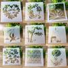 Set de Flores Florales Hecho a Mano DIY Plantilla de Pintura para Cuentas a Mano para Niños Decoración para el Hogar Molde para Flores de Spray Pantalla de Azúcar para Pastel