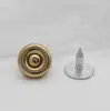 Botões de Rebite Metálicos Geométricos Roupas Sapatos Botas Acessórios Studs Decorativos de Liga Fivela de Fixação para Bolso Lateral de Calça
