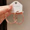 Brincos de tarracha com pérola e zircônia para mulheres, brincos com pino de prata 925, design de nicho, brincos de alta qualidade e elegantes, fornecimento de fábrica no atacado