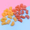 Tamaño Mediano Segmento de Naranja Simulado Bloque de Naranja de PVC Pulpa DIY Hecho a Mano Pastel de Crema Helado Accesorios de Fruta Venta al Por Mayor