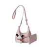 Saco de ombro axilar de alta qualidade saco de tote feminino 2024 New Fashion College classe classe commuter messenger bag
