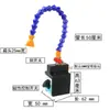 Máquina de Chispas con Interruptor, Base Magnética, Tubo de Pulverización de Aceite, Tubo de Aceite para Máquinas Herramienta, Tubo de Pulverización de Agua, Enfriador de Cabeza Redonda, Base Magnética Fuerte, Tubo Simple/Doble