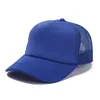 Novo boné de rede de esponja 2023 moda adulto masculino e feminino chapéu de sol para publicidade cor doce boné de beisebol com proteção solar