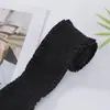 Ribete de Encaje Elástico con Bordes Fruncidos, Alta Elasticidad para Cinturas de Faldas, Banda Elástica Accesorio de Banda de Goma Plana, Alta Elasticidad y Cómodo