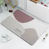 Alfombrilla de suelo de lodo de diatomeas simple nórdica transfronteriza Amazon Entrada Entrada Felpudo decorativo para puerta Baño Alfombrilla de suelo absorbente de agua de secado rápido