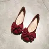 Zapatos de noche estilo francés suave de suela plana zapatos de conducción para mujer 2026 nuevo estilo de hada otoñal zapatos de ballet