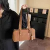 Bolso de Hombro Cruzado Casual de Gran Capacidad Moda Nueva Primavera 2026 Bolso de Hombro Simple de Moda Bolso de Mano Retro para Mujer