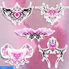 Adesivos de Tatuagem à Prova d'Água Succubus para Meninas Cobertura de Cicatriz de Cesariana Borboleta Sexy Barriga Perna Braço Tentação Longa Duração Pequeno Fresco