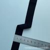 En Stock Falda de Poliéster Spandex con Cinturilla de Satén Dobladillo Ensanchado 4cm Banda Elástica 8cm Seda Brillante Banda Elástica Plegada