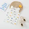 Chaleco de Algodón Puro para Niños Estilo Verano Camiseta de Malla para Niños Camiseta sin Mangas para Bebés Chaleco de Verano para Niños Mayores