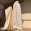 Calças Longas de Corte Estreito, Calças de Pernas Largas Estilo Banana para Mulheres, Calças de Moletom Casuais Esportivas Longas Finas Retas Soltas de Cintura Alta para Primavera e Outono, Versátil