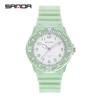 Relojes Sanda Transfronterizos Más Vendidos Estilo Pareja Impermeables Luminosos Frescos Modernos Casuales Elegantes para Estudiantes de Secundaria Hombres y Mujeres