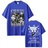 Camiseta Rapper Chris Brown Breezy Bowl Xx Tour 2025, Moda Hip-Hop Masculina e Feminina