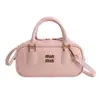 Bolsa de Hombro Estilo Ballet Portátil Versión Coreana Bolsa Boston Nueva Moda 2025 Bolsa para Mujer Fuente de Fábrica de Comercio Exterior Transfronterizo