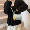 Bolso de Almohada de Moda Trendy para Mujer 2025 Verano Nuevo Bolso de Hombro Simple Nicho Elegante Bolso de Mano Pequeño para Damas