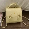 Mochila Estilo Retro Universitario para Mujer 2026 Verano Nuevo Estilo Mochila de Viaje Bolso Cruzado de Estilo Moderno Relajado
