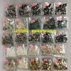 Venta de fábrica de fragmentos de concha para decoración de uñas, color 25 colores, 1 kg, 1 paquete, color japonés para decoración de uñas, fragmentos delgados de concha de abulón