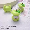 Gatinho 3D Caroço de Maçã DIY Grampo de Cabelo Elástico Sapato de Madeira Flor Pingente de Celebridade da Internet Acessório para Capa de Celular Peças de Resina