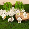 Figuras de Grânulos Fofas Mais Vendidas Micro Paisagem Resina Pequenos Enfeites Múltiplos Estilos Transmissão Ao Vivo Lote Misto Itens Decorativos diy Enfeites Pequenos de Mesa